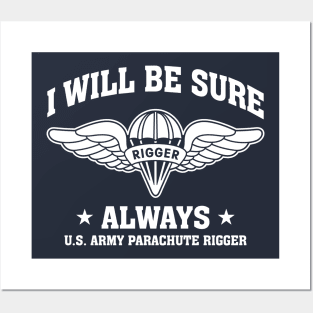 Mod.5 Parachute Rigger airborne army Posters and Art